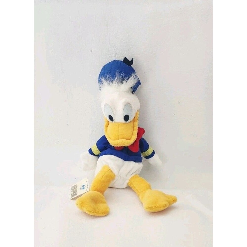 Vintage Disney Store Donald Duck Plush Toy Doll 10" Stuffed Animal